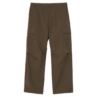 Goldwin防泼水原液着色工装裤户外多口袋长裤男女同款