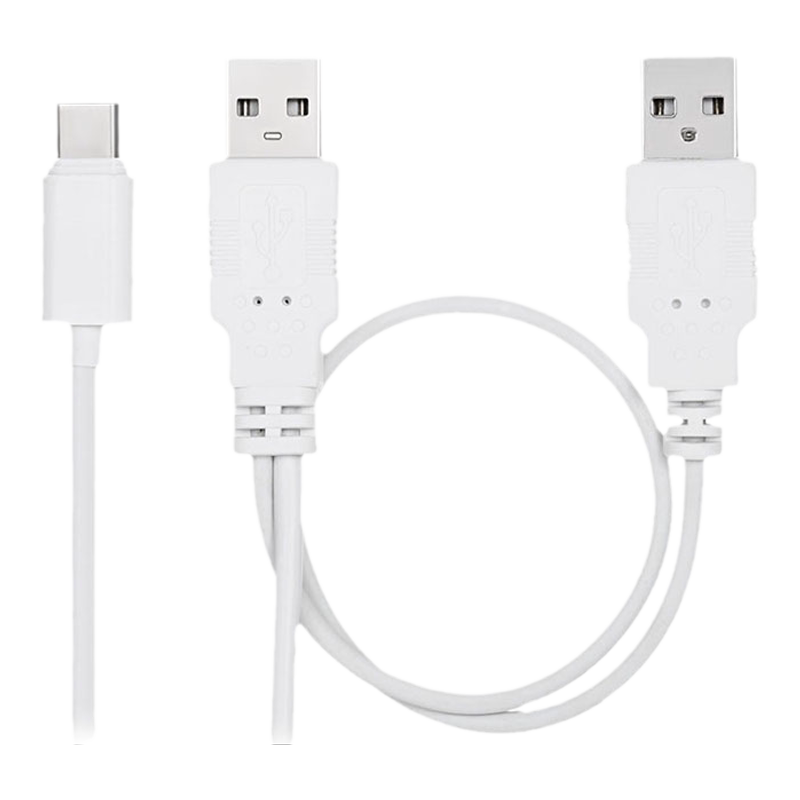 cy带供电usb2.0双公对双a延长线