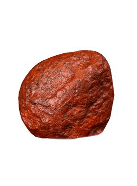 天然红伊丁陨石原石吊坠手把件新疆哈密正品红色陨石摆件宇宙星星