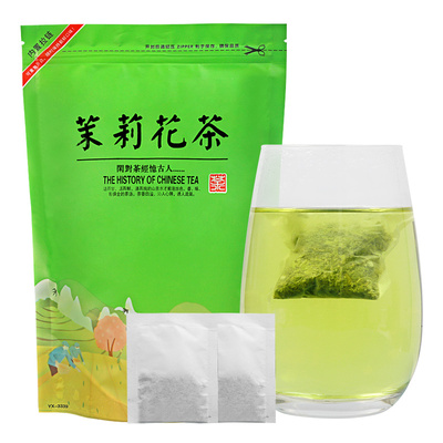 【100包】茉莉花茶茶叶茶包新茶浓香型茉莉花茶袋泡茶小包装茶叶