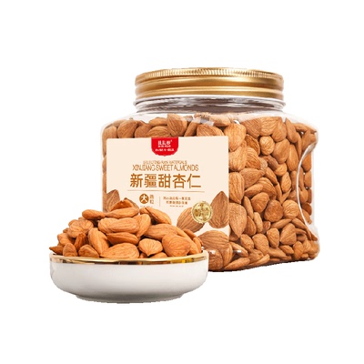 比比妙新疆特产大颗粒新货甜杏仁