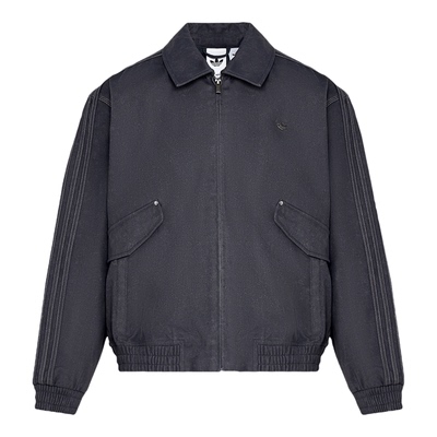 Adidas/阿迪达斯正品三叶草男士翻领梭织休闲宽松夹克外套KR5051