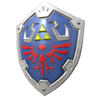 HCMY塞尔达传说大师海利亚盾牌王国之泪荒野之息周边手办1比1金属