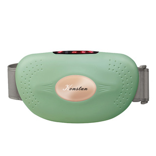 康仕坦自动砭石揉腹仪腹部按摩器电动揉肚子神器促进胃部蠕动热敷