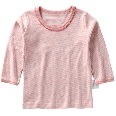 秋冬纯棉女宝宝衣服长袖T恤打底
