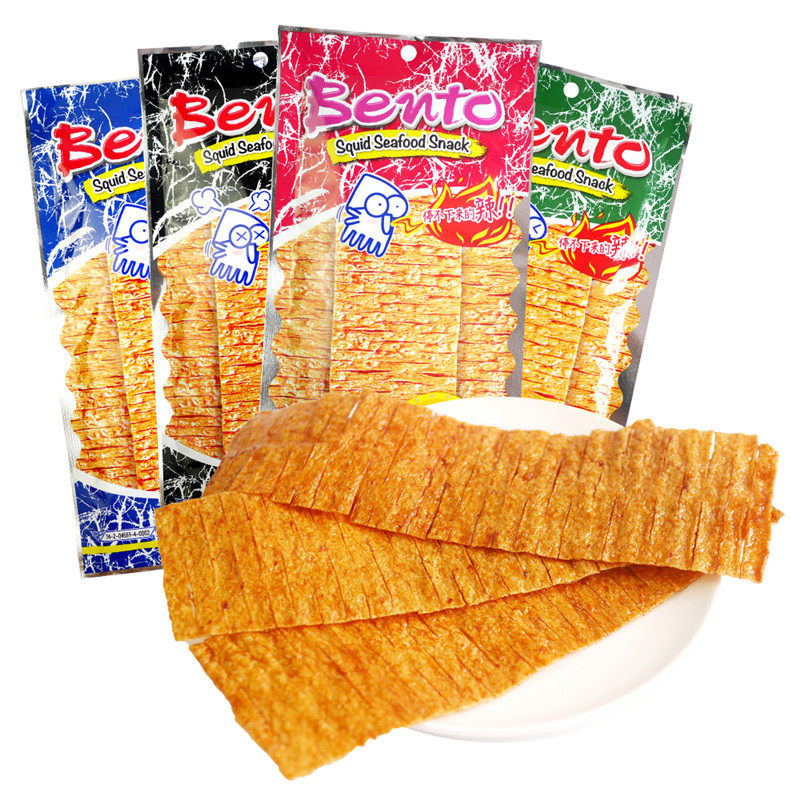 泰国进口bento拌多乐20g鱿鱼片