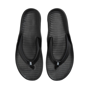 Nike耐克女鞋MARINA黑色凉拖鞋户外缓震轻便百搭人字拖IH2381-001