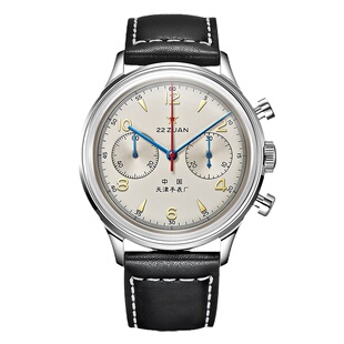 海鸥手表男表舒克贝塔联名飞行员计时码表男士手动机械表限量1963