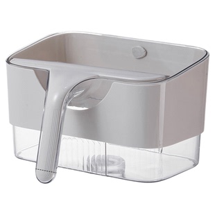 厨房垃圾桶壁挂式家用带刮板桌面厨余湿拉圾专用桶多功能2026新款