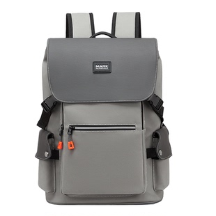 马克华菲双肩包男2025新款商务背包大学生书包16寸电脑包休闲通勤