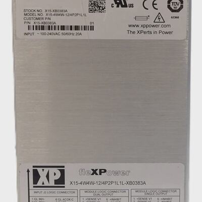XP Power X15-XB0383A fleXPower 电源 X15-4W4W-12/4P2P1L1L 正