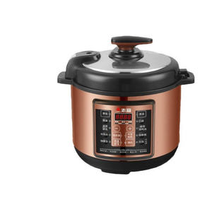官方正品古铜志高多功能电压力锅2-6人智能高压锅4升5L不粘电饭煲