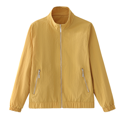 2025春秋新款双层宽松休闲短外套