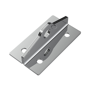 不锈钢搭扣锁扣锁牌卡扣挂锁金属工具箱对鼻锁健身储物柜门箱子锁