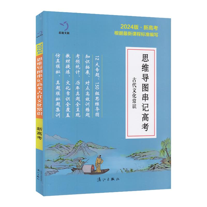 古代文化常识思维导图串记高考