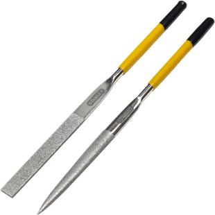 史丹利锉刀小型金刚石锉刀迷你合金锉什锦圆锉扁平金刚砂钢锉套装