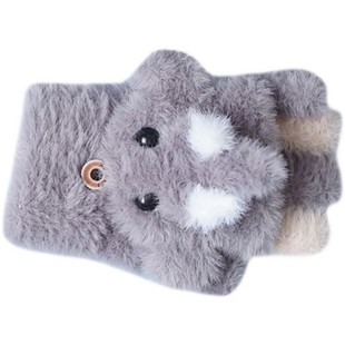 韩版时尚女款百搭秋冬袜套护膝短款袜套保暖腿套麻花针织女士袜套