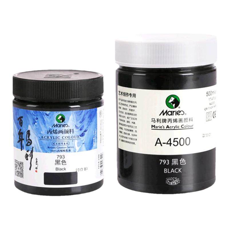 马利牌丙烯画颜料500ml大瓶丙烯颜料