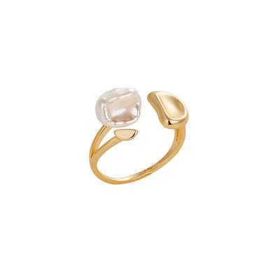 安铂洛利淡水珍珠戒指女