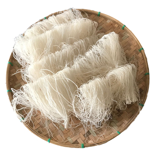 10斤全干撒撇米线云南德宏傣族手工米线撒撇细米线农家自然晒干