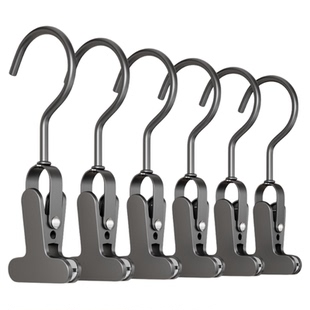 政府补贴多功能挂钩夹子铝合金帽子裙子收纳夹晾衣夹家用无痕裤夹
