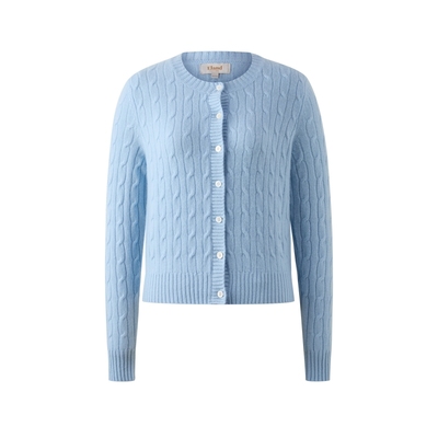 ELAND毛针织衫圆领短款开衫