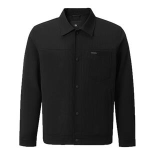 HLA/海澜之家三国演义翻领棉服25秋冬新休闲风口袋保暖厚外套男装