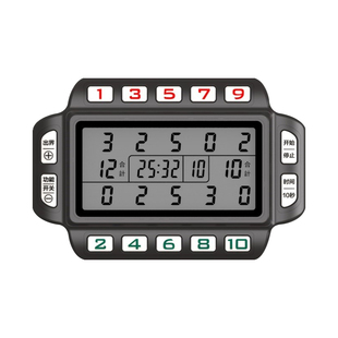 天福牌门球表PC248手带式多功能比赛计分计时出界显示10秒倒计时