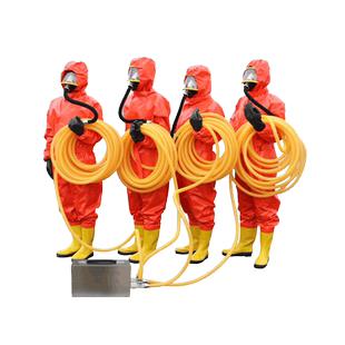 电动送风式长管呼吸器面罩单双人自吸式空气蓄电池有限空间防爆型