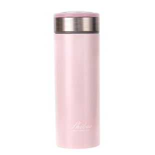 香港世宝骨瓷内胆陶瓷保温杯男女车载大容量泡茶杯双层真空大悲咒