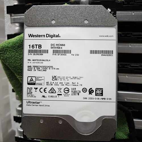 询价-西数WD Ultrastar DC HC550 16TB企业