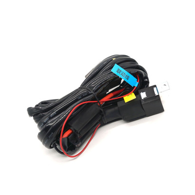 汽车射灯加改装80A远光联动线组