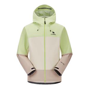 骆驼全天候硬壳冲锋衣户外2026春季新款暴雨级防水登山服外套男