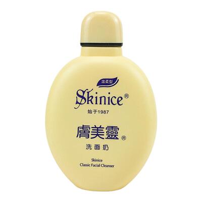 肤美灵黄胖子洗面奶低泡植萃国货
