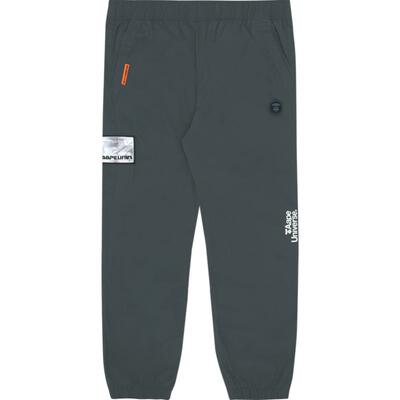 Aape印花廓形休闲束脚长裤