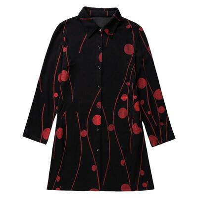 中老年女春秋装风衣洋气加肥加大