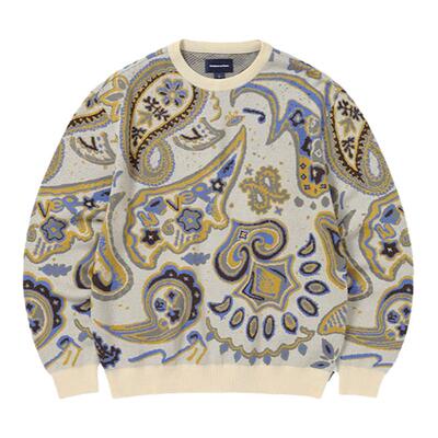thisisneverthat® Paisley Jacquard Knit Sweater 秋冬男士毛衣