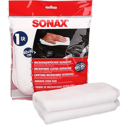 sonax索纳克斯汽车打蜡毛巾清洁