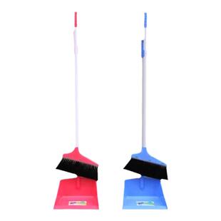 茶花小号畚斗扫把套装家用客厅办公室地板扫地扫头发笤帚塑料簸箕
