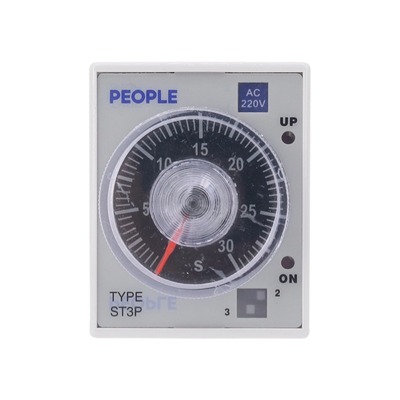 时间继电器人民电器ST3P