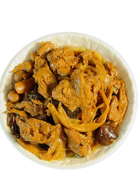 四鲜烤麸罐头300g宁波老字号开罐即食下饭菜方便速食菜四喜鲜烤麸