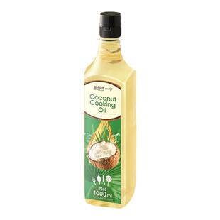 peeburi碧布林 泰国进口椰子油炒菜煎蛋烘焙食用油1000ml