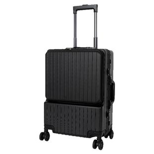 品牌正品厂家发货祥兴前置开口铝框行李箱万向轮女登机箱男SN8610