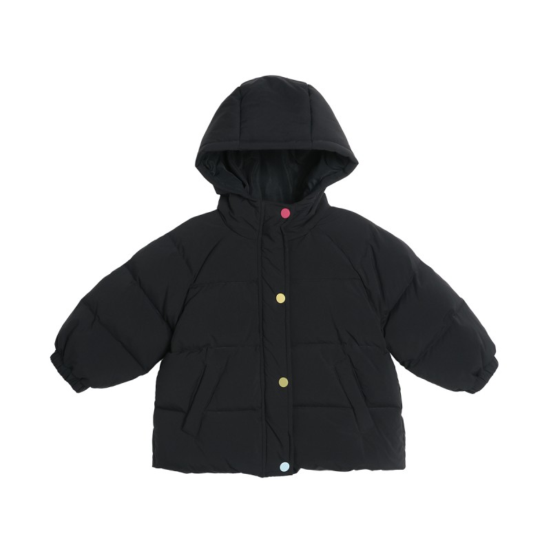 NORNOR女婴童羽绒服三防连帽外套