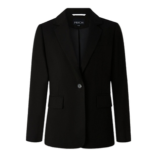 PRICH时尚简约干练一粒扣西装套装春季收腰商务通勤西服外套女