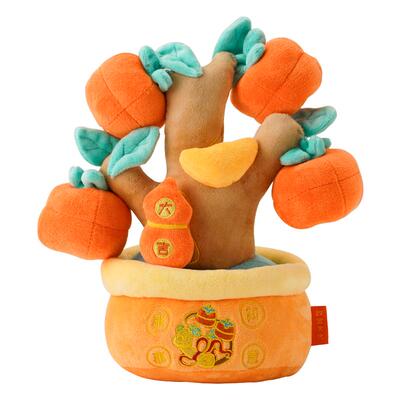 故宫 果然有福毛绒摆件（事事顺意款）生日礼物 故宫官方旗舰店