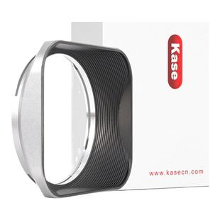 Kase卡色 方形遮光罩 适用于富士X100Vi X100V 100F 100S X100T 相机镜头遮光罩 银色黑色可选