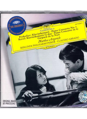 原装正版 普罗科菲耶夫：第三钢琴协奏曲 / 阿格里奇 CD 4474382