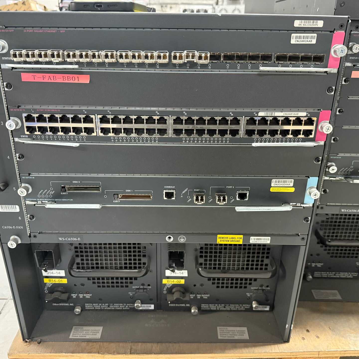 【议价-可维修】思科 交换机 SUP720 C6506 全新/二手均有货