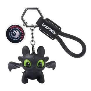 环球正版potdemiel驯龙高手夜煞无牙仔钥匙扣车包挂饰件发声创意